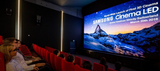 In Svizzera c’è il primo cinema senza proiettore né schermo