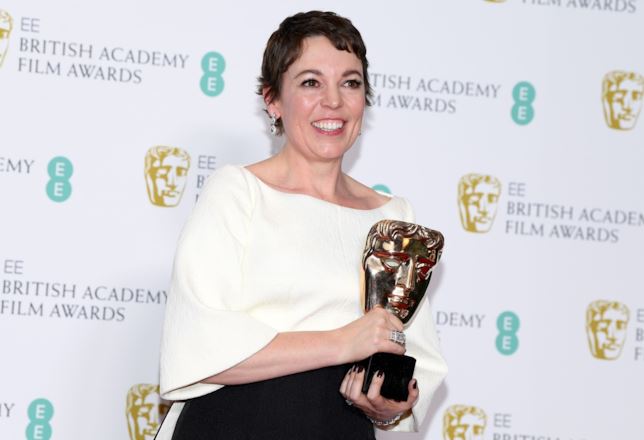 Olivia Colman ai BAFTA 2019